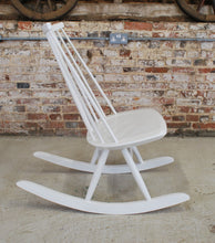 Load image into Gallery viewer, Finnish Mademoiselle Rocking Chair by Ilmari Tapiovaara
