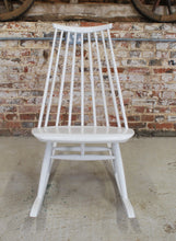 Load image into Gallery viewer, Finnish Mademoiselle Rocking Chair by Ilmari Tapiovaara
