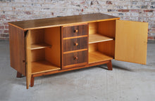 Load image into Gallery viewer, Mid Century &#39;Cumbrae&#39; walnut sideboard by Morris of Glasgow, circa 1950s
