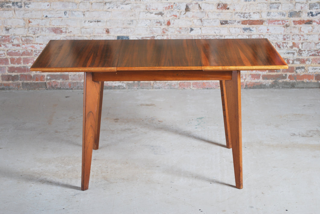 Mid Century 'Cumbrae' walnut dining table by Morris of Glasgow, circa 1950s.