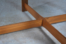Load image into Gallery viewer, Midcentury Teak &amp; Glass Coffee Table by Myer c.1970

