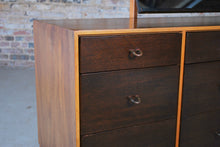 Load image into Gallery viewer, British Mid Century walnut dresser / chest of drawers by John and Sylvia Reid for Stag, circa 1960s.
