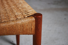 Load image into Gallery viewer, Danish Dining Chairs with papercord seats by Arne Hovmand-Olsen for Mogens Kold, 1960s
