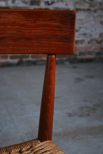 Load image into Gallery viewer, Danish Dining Chairs with papercord seats by Arne Hovmand-Olsen for Mogens Kold, 1960s
