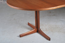 Load image into Gallery viewer, Swedish Mid Century extending solid teak dining table by Karl Erik Ekselius for J.O. Carlson, circa 1960s

