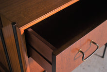 Load image into Gallery viewer, British Mid Century teak room divider by Vanson, circa 1950s
