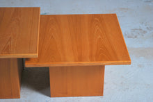 Load image into Gallery viewer, Set of 3 Danish Mid Century tables / nesting tables by Gangso, circa 1970
