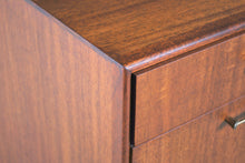 Load image into Gallery viewer, Mid Century solid teak sideboard with brass handles by Greaves&amp;Thomas, circa 1960s.
