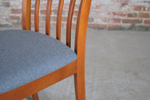 Load image into Gallery viewer, Set of 4 Mid Century teak dining chairs by Mcintosh, Scotland, circa 1960s.
