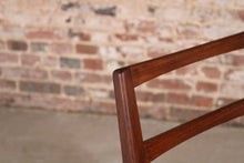 Load image into Gallery viewer, Set of 6 afromosia dining chairs by Richard Hornby for Heal&#39;s, circa 1960s.
