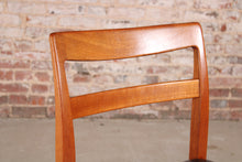 Load image into Gallery viewer, Set of 4 Mid Century teak dining chairs by Nils Jonson for Troeds, Sweden, circa 1960s.
