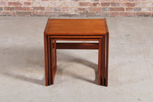 Load image into Gallery viewer, Mid Century G-plan Quadrille teak nest of tables, circa 1960s.
