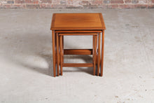 Load image into Gallery viewer, Mid Century G-plan Astro teak nest of tables, circa 1960s.
