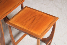 Load image into Gallery viewer, Mid Century G-plan Astro teak nest of tables, circa 1960s.
