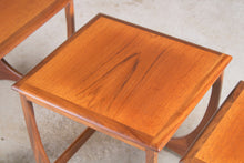 Load image into Gallery viewer, Mid Century G-plan Astro teak nest of tables, circa 1960s.
