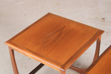 Load image into Gallery viewer, Mid Century G-plan Astro teak nest of tables, circa 1960s.
