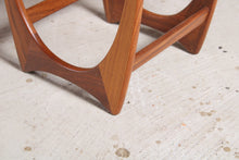Load image into Gallery viewer, Mid Century G-plan Astro teak nest of tables, circa 1960s.
