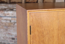 Load image into Gallery viewer, Mid Century oak wardrobe by Meredew, England, circa 1950s
