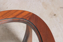 Load image into Gallery viewer, Mid Century solid teak and glass oval coffee table by Stonehill, England, circa 1960s.
