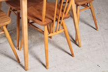 Load image into Gallery viewer, Mid Century Ercol dining set, circa 1960s.
