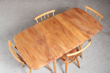 Load image into Gallery viewer, Mid Century Ercol dining set, circa 1960s.
