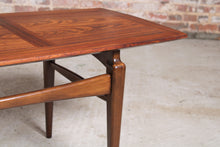 Load image into Gallery viewer, Large Mid Century rosewood coffee table, circa 1960s.
