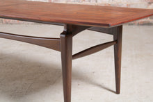 Load image into Gallery viewer, Large Mid Century rosewood coffee table, circa 1960s.
