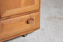 Load image into Gallery viewer, Mid Century Ercol Windsor elm sideboard on casters, c. 1960s
