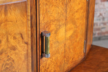 Load image into Gallery viewer, Art Deco walnut tallboy/cabinet, circa 1930s.
