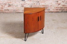 Load image into Gallery viewer, Mid Century G-plan Fresco teak corner cabinet.
