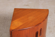Load image into Gallery viewer, Mid Century G-plan Fresco teak corner cabinet.
