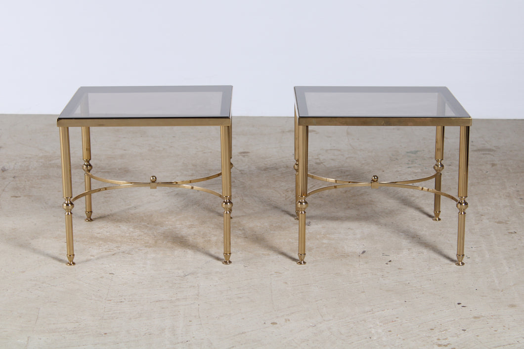 A pair of French Hollywood Regency Coffee Tables c.1970.