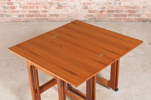 Load image into Gallery viewer, Mid Century McIntosh Triform teak nest of tables, circa 1960s.
