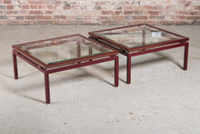 Load image into Gallery viewer, A pair of Pierre Vandel low coffee tables.
