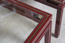 Load image into Gallery viewer, A pair of Pierre Vandel low coffee tables.
