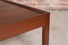 Load image into Gallery viewer, Large Mid Century afromosia coffee table by Mann, Germany.
