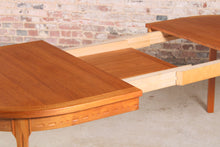 Load image into Gallery viewer, Swedish Mid Century teak dining table by Nils Jonsson for Troeds.
