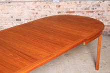 Load image into Gallery viewer, Swedish Mid Century teak dining table by Nils Jonsson for Troeds.
