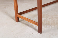 Load image into Gallery viewer, Mid Century teak desk / console table.
