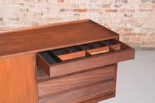 Load image into Gallery viewer, Midcentury Solid Afrormosia Sideboard by Richard Hornby for Heals c.1960
