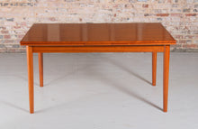 Load image into Gallery viewer, Large Danish Mid Century extending teak dining table by AM Mobler, circa 1960s
