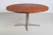 Load image into Gallery viewer, Danish Mid Century round rosewood boardroom / dining table
