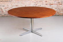 Load image into Gallery viewer, Danish Mid Century round rosewood boardroom / dining table
