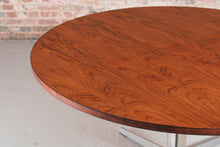 Load image into Gallery viewer, Danish Mid Century round rosewood boardroom / dining table
