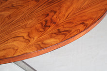 Load image into Gallery viewer, Danish Mid Century round rosewood boardroom / dining table
