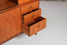 Load image into Gallery viewer, Mid Century teak highboard by Remploy
