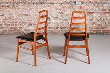 Load image into Gallery viewer, Set of 6 Danish Mid Century teak dining chairs by Art Furn
