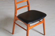 Load image into Gallery viewer, Set of 6 Danish Mid Century teak dining chairs by Art Furn
