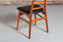 Load image into Gallery viewer, Set of 6 Danish Mid Century teak dining chairs by Art Furn
