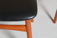 Load image into Gallery viewer, Set of 6 Danish Mid Century teak dining chairs by Art Furn
